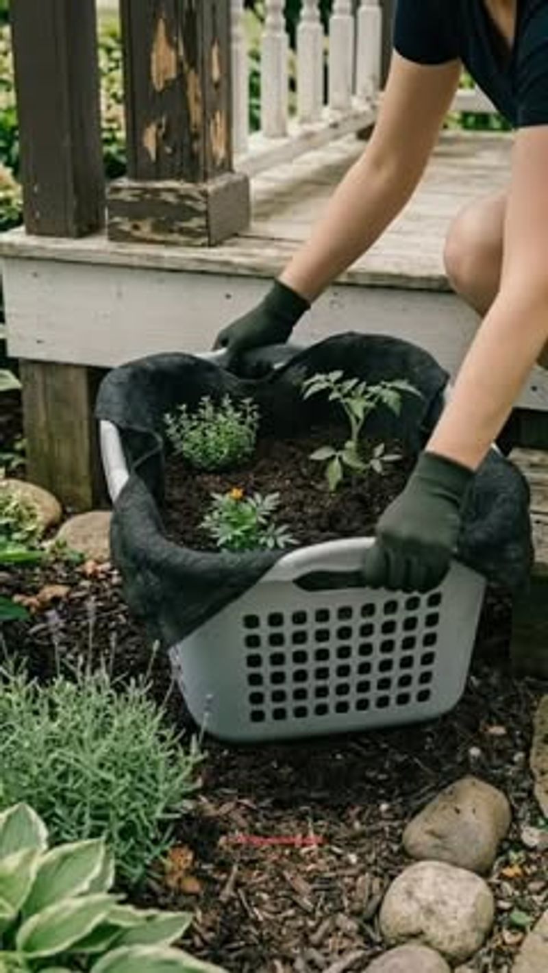 A Simple Liner Helps Keep Soil In Place