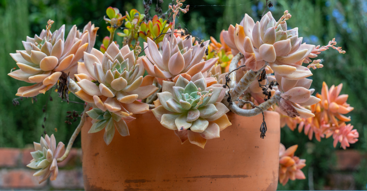 potted succulent
