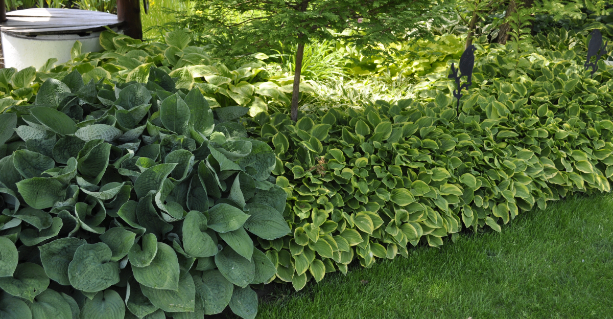 hosta border