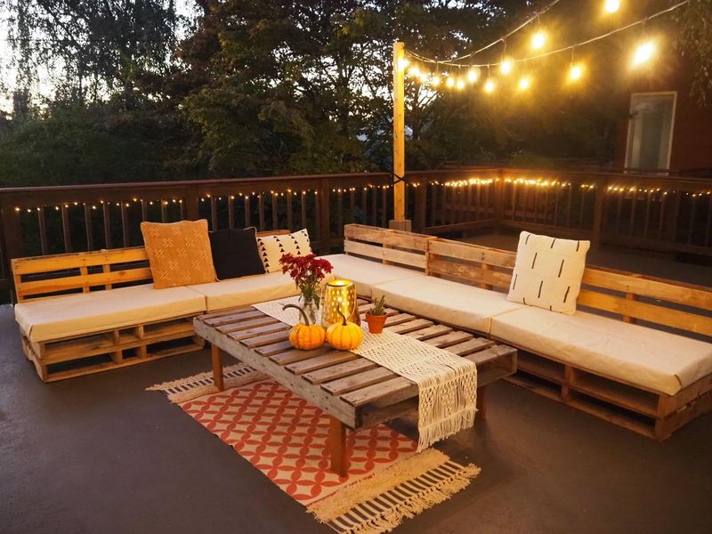 Build A Compact Outdoor Seating Area
