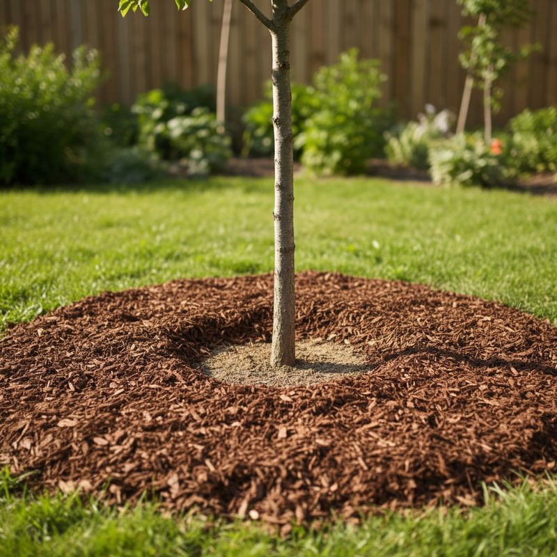 Piling Mulch Too Close To The Trunk