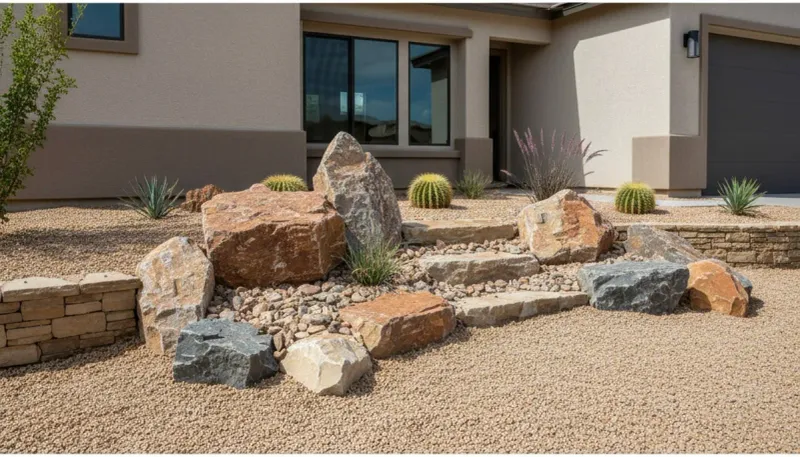 Gravel Reflects Heat And Increases Plant Stress