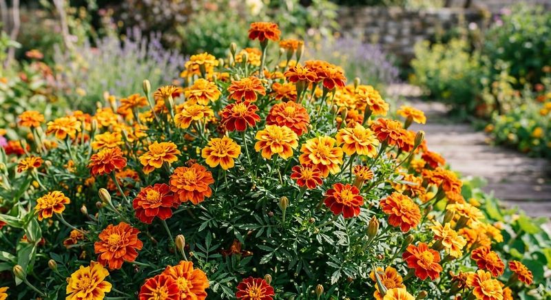 Marigolds (Tagetes spp.)