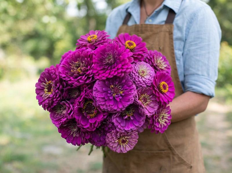 Benary's Giant Zinnias Bring Big Cutting-Garden Blooms Benary's Giant Zinnias Bring Big Cutting-Garden Blooms