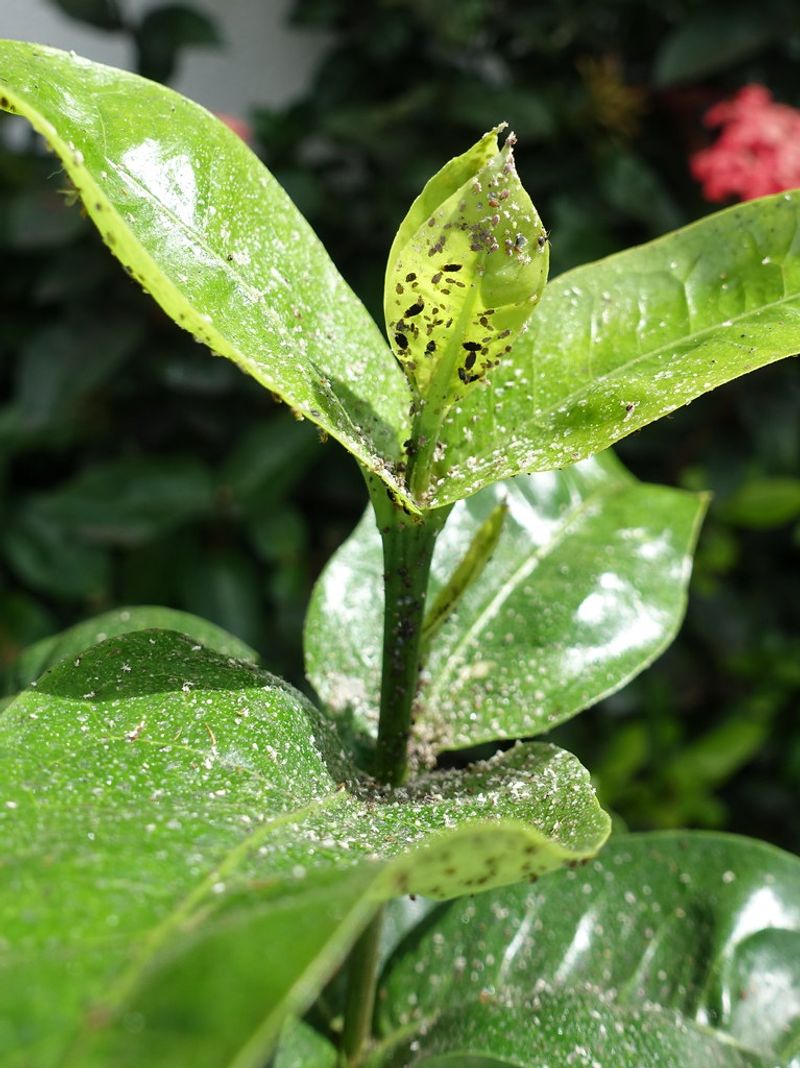 Check For Aphids, Scale, And Sooty Mold