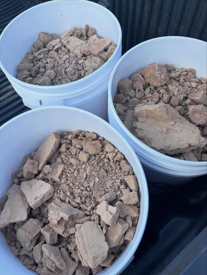 Clay Soil Added In Bulk That Reduces Drainage Even More