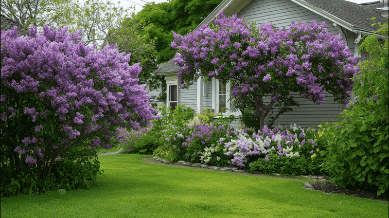 Common Lilac Often Feels Cramped Near The House