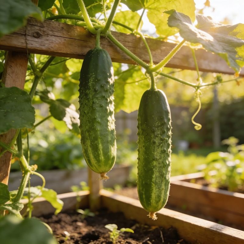 Cucumbers Start Fast Once Transplanted