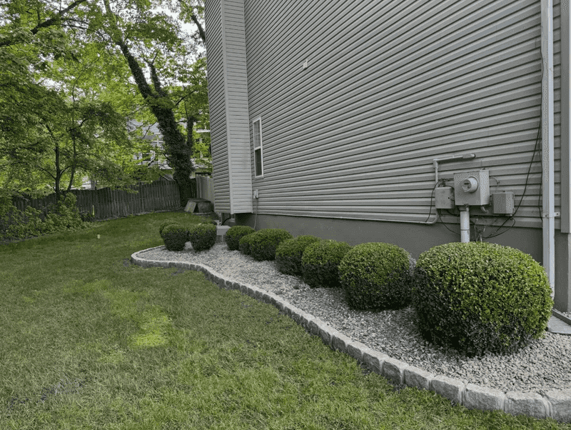 Edge Gravel Beds So Weed Seeds Don't Creep In
