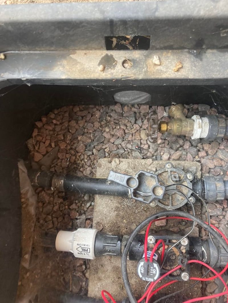 Excess Irrigation Near Entry Points