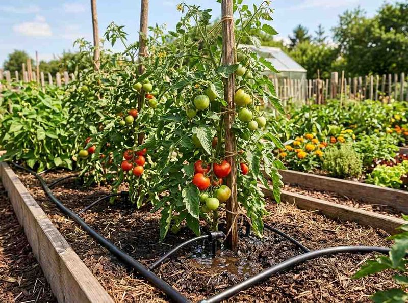 Keep Moisture Consistent During Bloom And Fruit Set