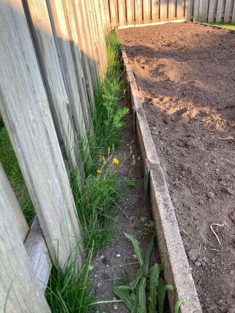 Keep Soil From Piling Up At The Fence Base