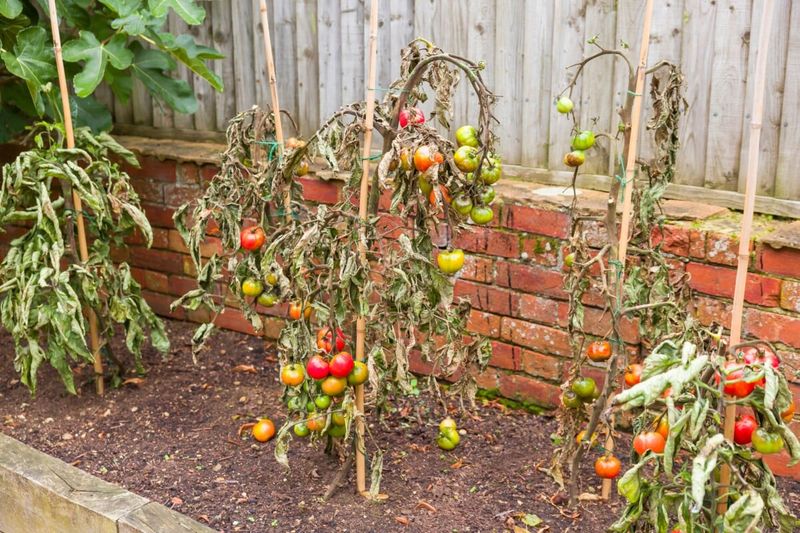 Tomatoes without mulch
