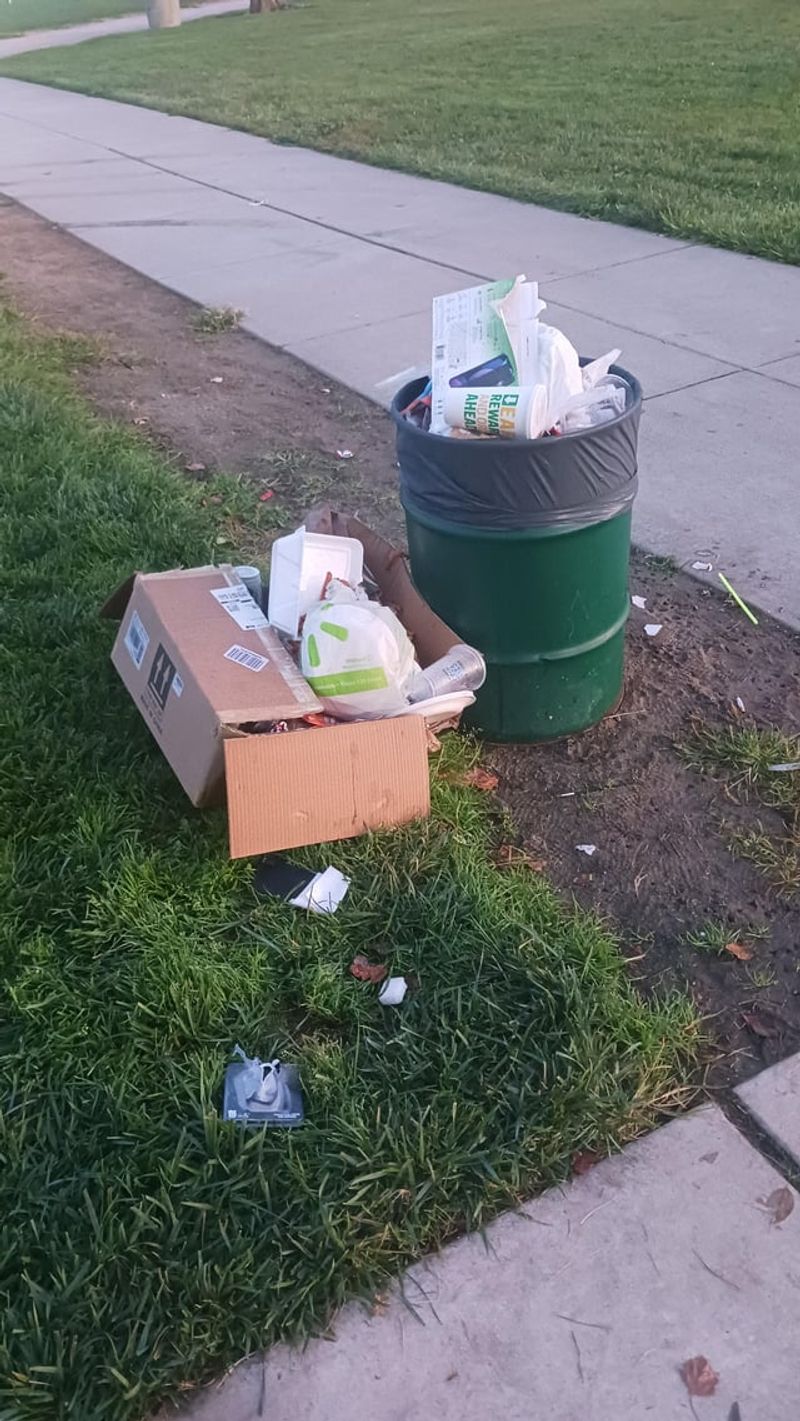 Leaving Trash Lids Loose