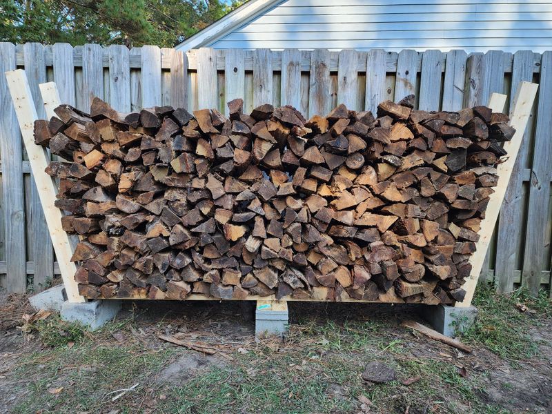 Messy Firewood Stacks Messy Firewood Stacks