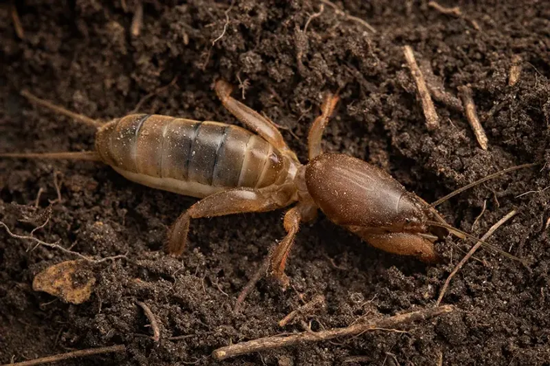 Mole Cricket Damage Often Becomes Severe Right Before Summer Heat Peaks Mole Cricket Damage Often Becomes Severe Right Before Summer Heat Peaks