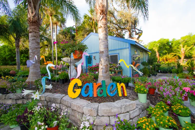 Move Garden Decor Out Of Wind Paths