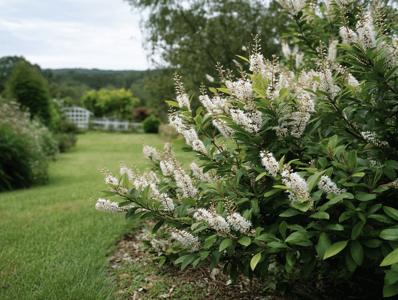 Coastal Sweet-Pepperbush Brings Late Color