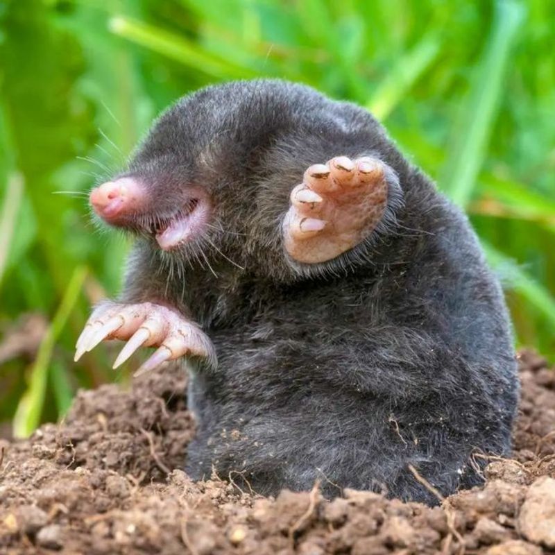 Over-Composting Tips The Balance In A Mole's Favor