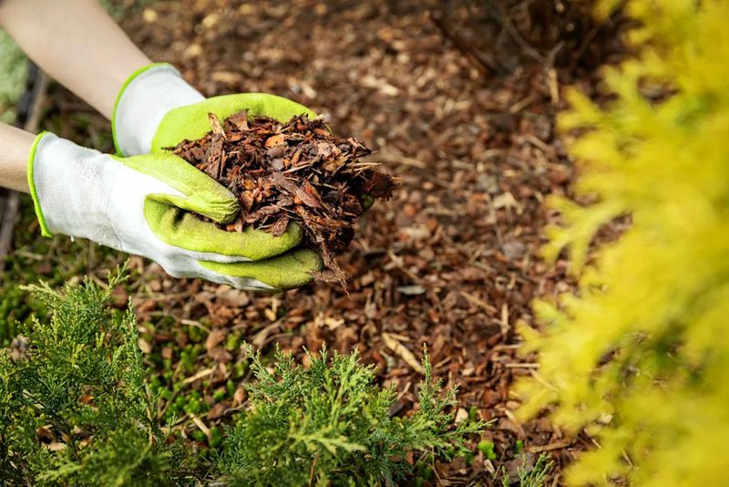 Patchy Coverage Creates Hot Dry Spots Between Plants