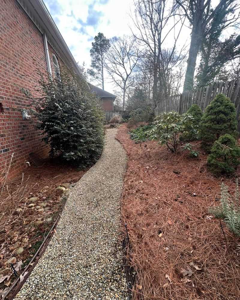 Pine Straw Is Easier To Apply Around Small Plants