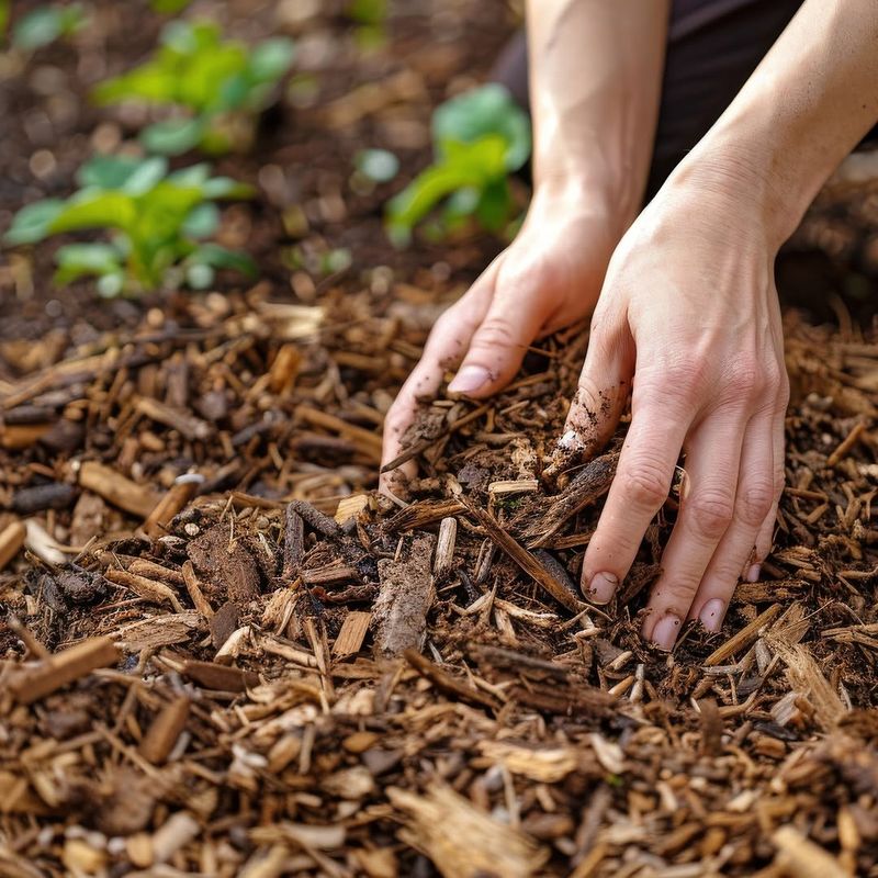 Refresh Mulch Before Soil Starts Washing Away