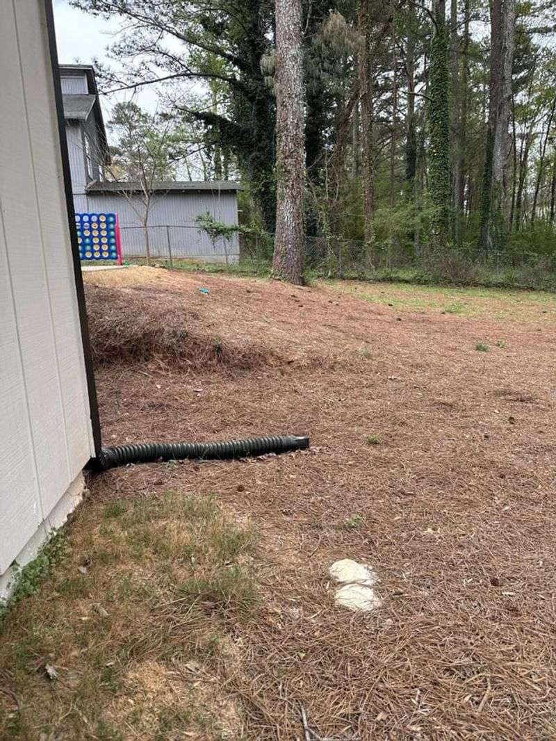 Replace Pine Straw Near Structures