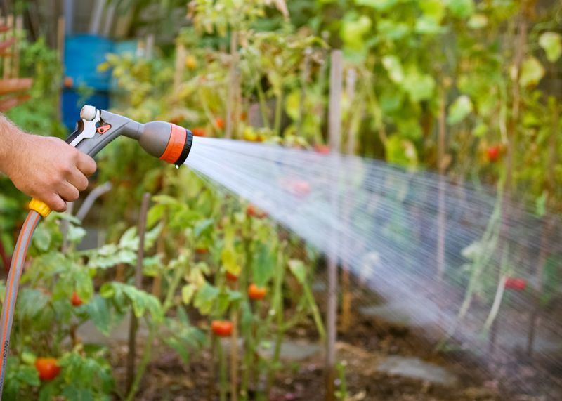 Spray Aphids Off Plants With Water