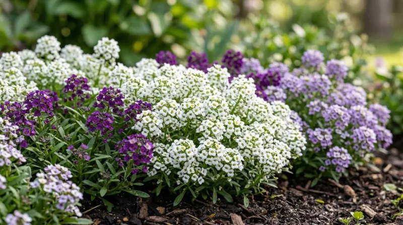 Sweet Alyssum Softens Edges With Tiny Flowers