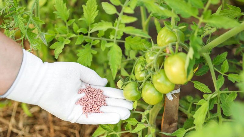 Switch To A Tomato Fertilizer Lower In Nitrogen