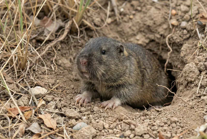 Thick Ground Cover That Gives Rodents More Hiding Spots