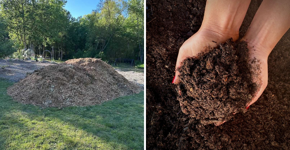 Wood Chips and Topsoil