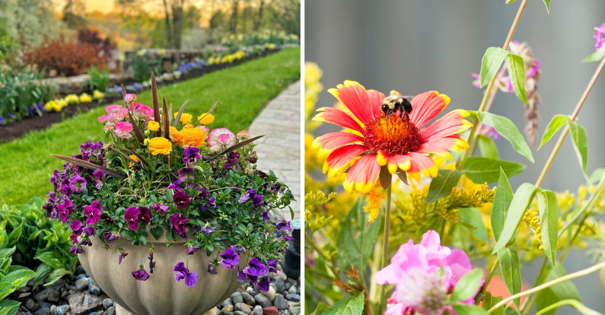 potted garden