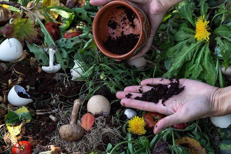 Toss In Coffee Grounds And Filters