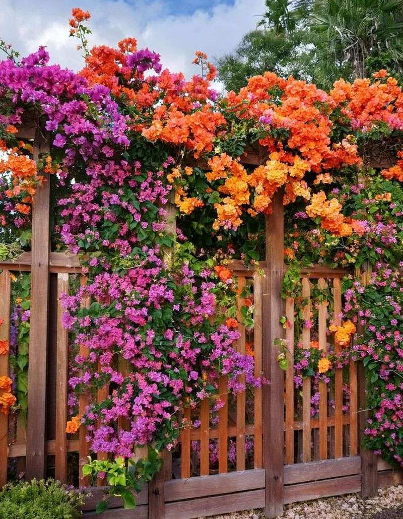 Turn A Plain Fence Into A Wall Of Color