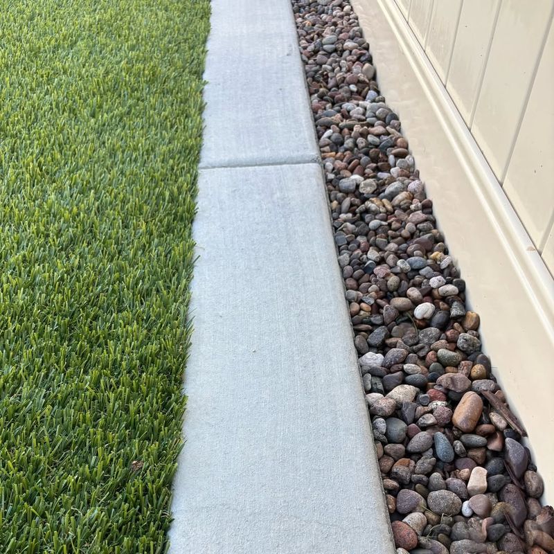 Use Gravel For Narrow Fence Gaps