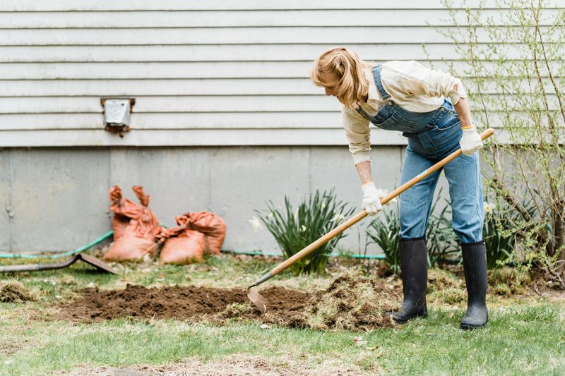 Use It To Fill Low Spots In Your Yard Use It To Fill Low Spots In Your Yard