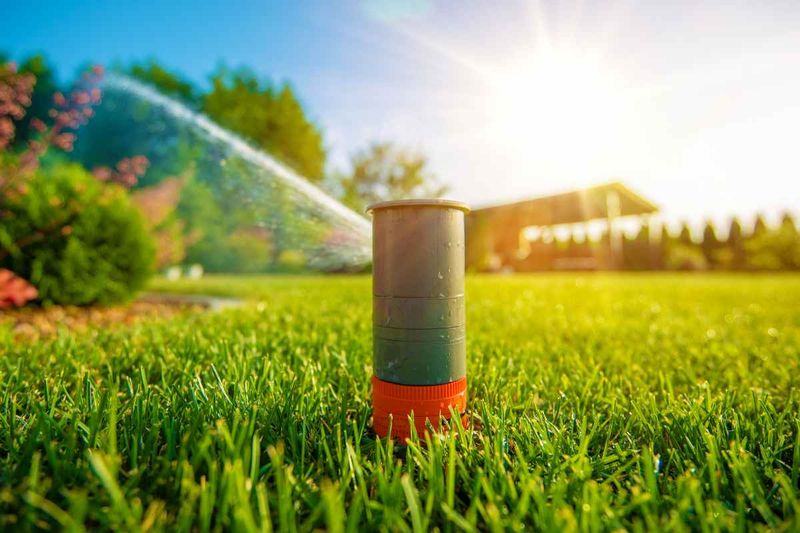 Watering In The Heat Of The Day