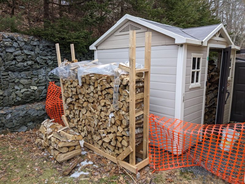 Wood Piles Too Close To The House Encourage Rodents And Ticks