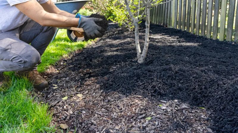 Worn-Down Mulch Stops Helping Once It Breaks Down Too Far