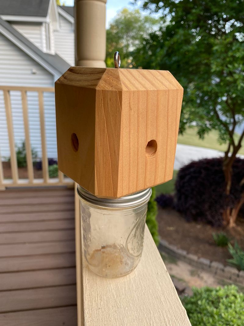 A Decoy Softwood Piece Far From The Porch A Decoy Softwood Piece Far From The Porch
