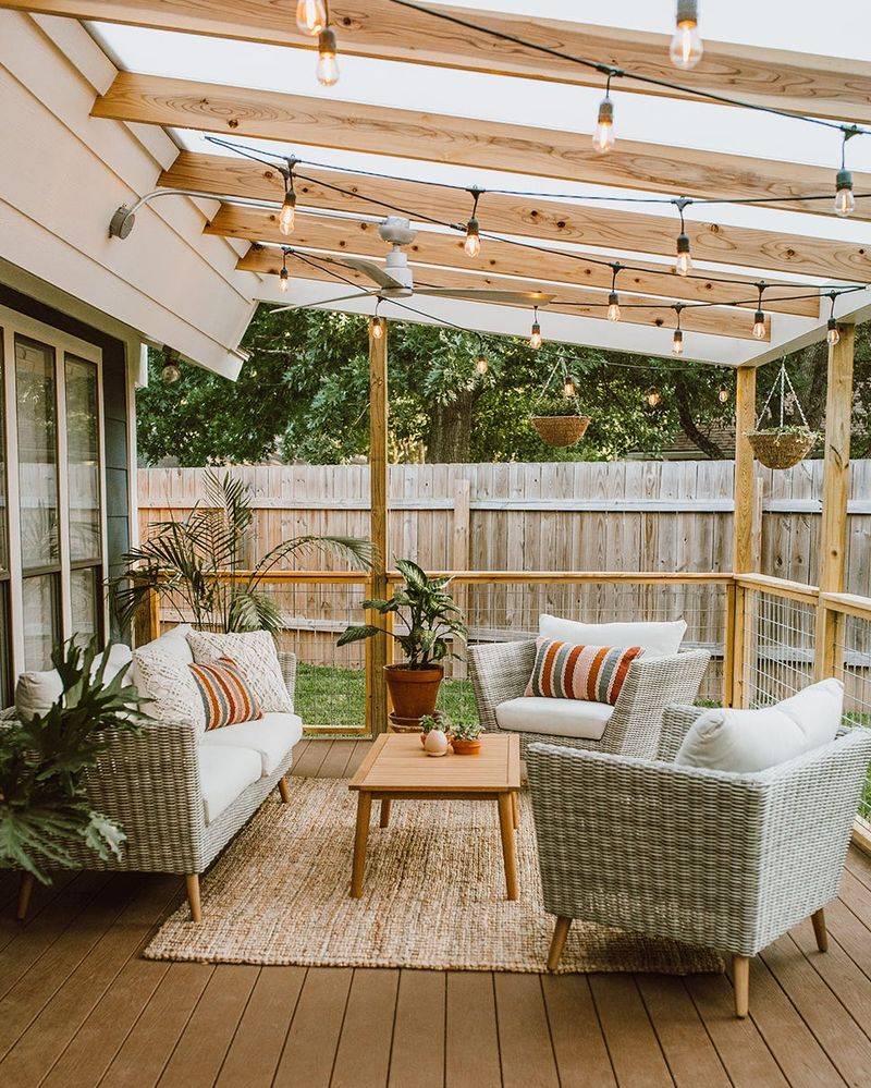 Add Shade Over The Seating Area Add Shade Over The Seating Area