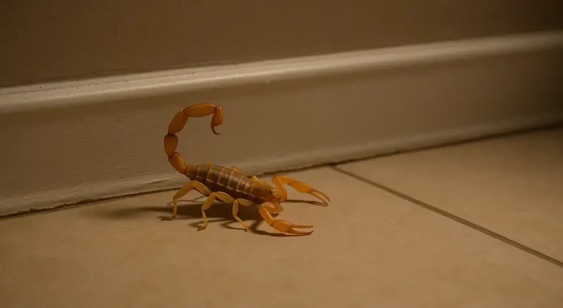 Assuming Bark Scorpions Stay Outdoors