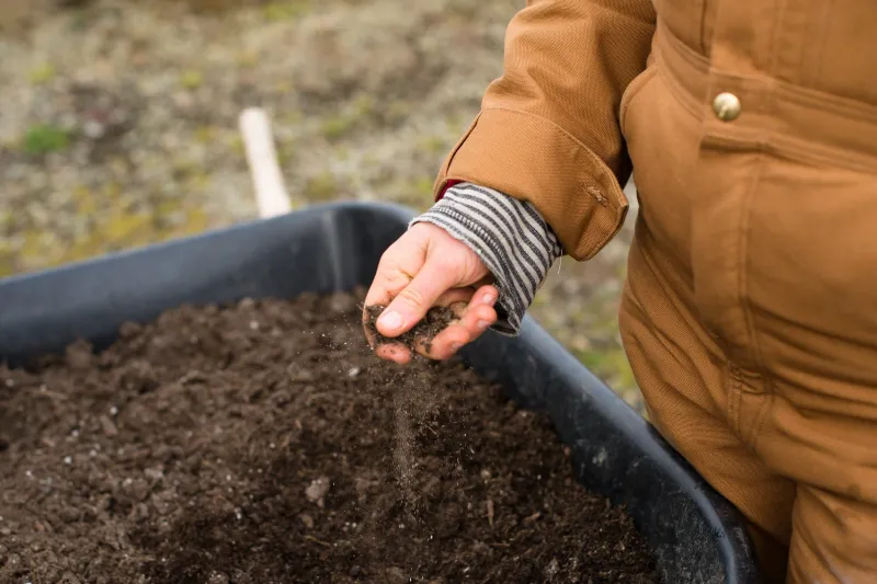 Blend Screened Topsoil With Finished Compost
