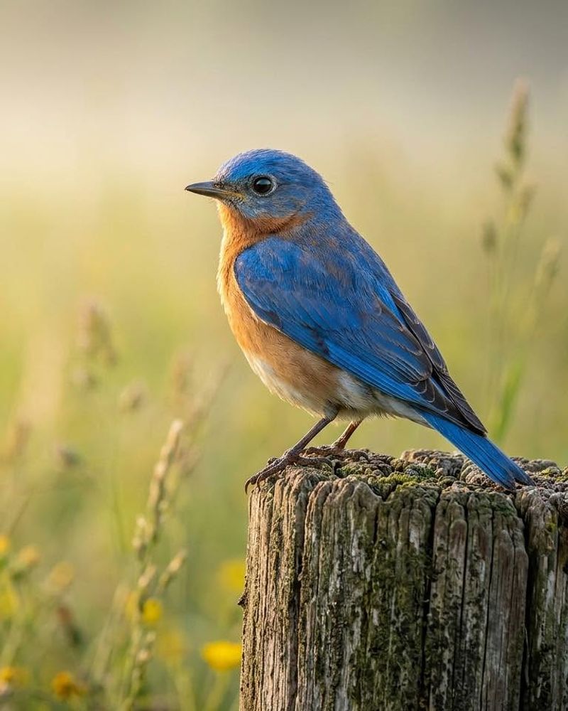 Bluebirds Mean Open Space And Insects Are Balanced