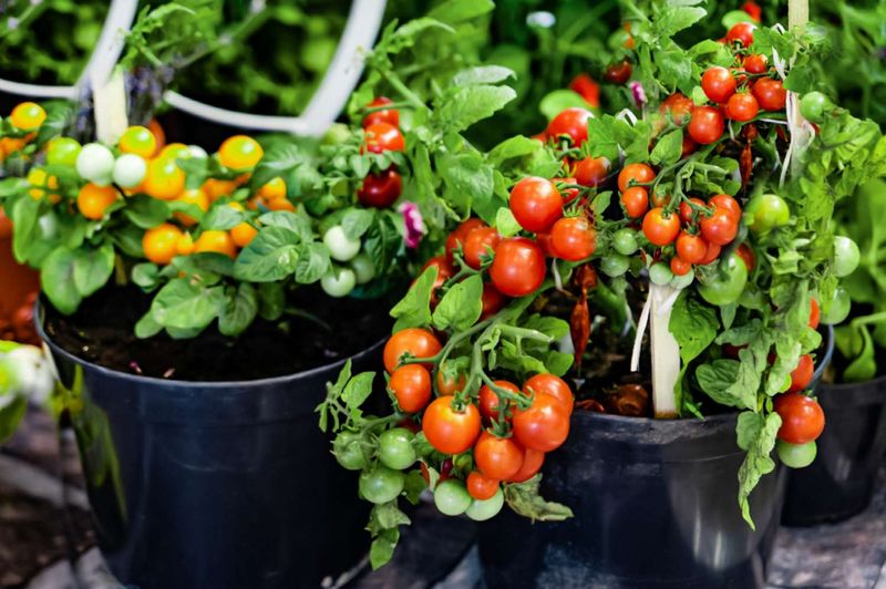 Check Container Tomatoes More Often Than Garden Beds