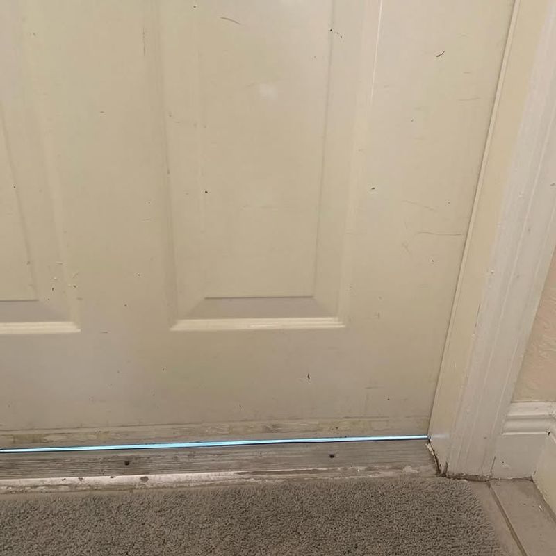 Checking Door Sweeps And Thresholds