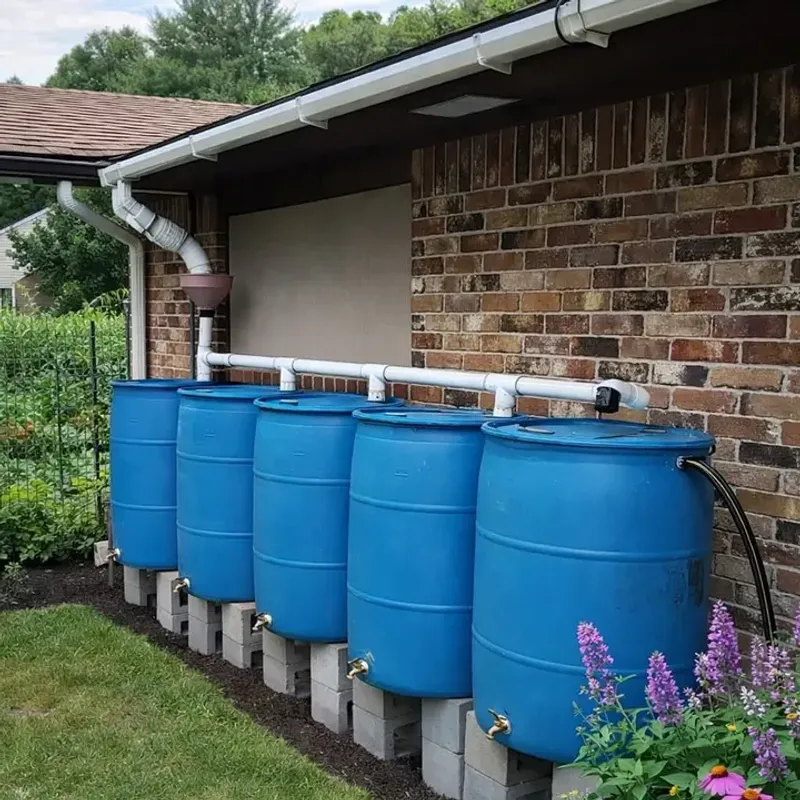 Collected Rainwater Can Reduce Outdoor Water Costs