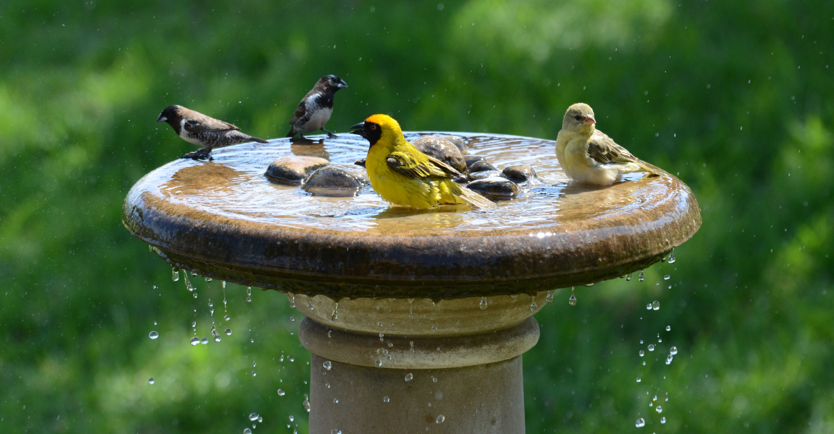 bird bath