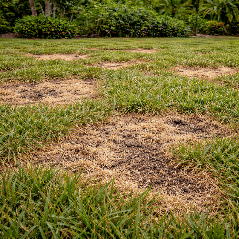Diagnose Lawn Patches Before Treating